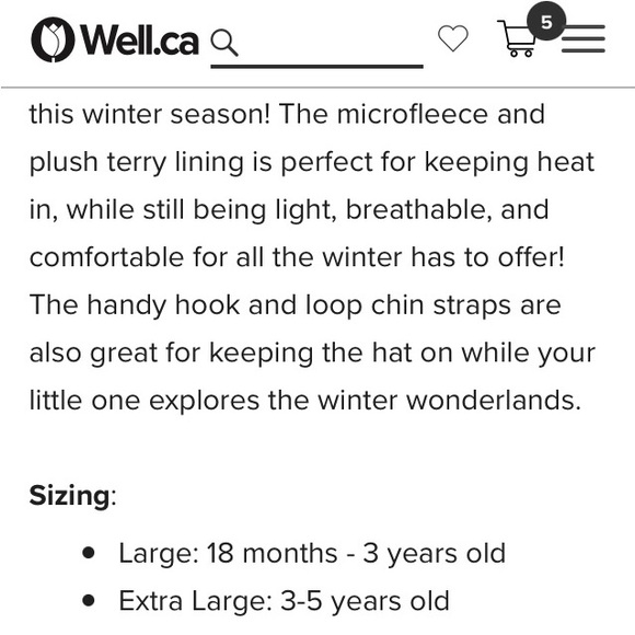 Toddler Winter Hat - Picture 5 of 5